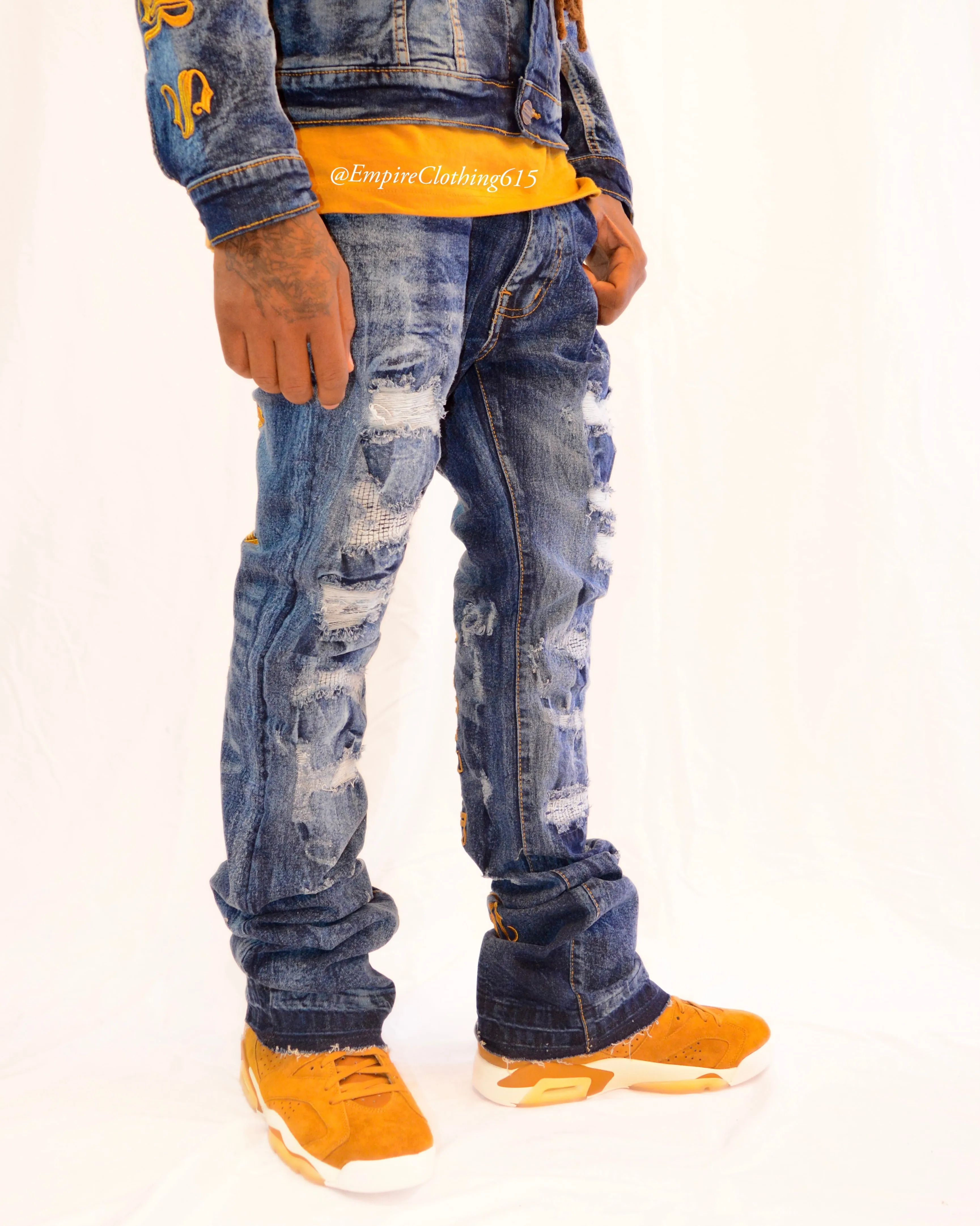 Saints X Sinners Stacked Denim Jeans