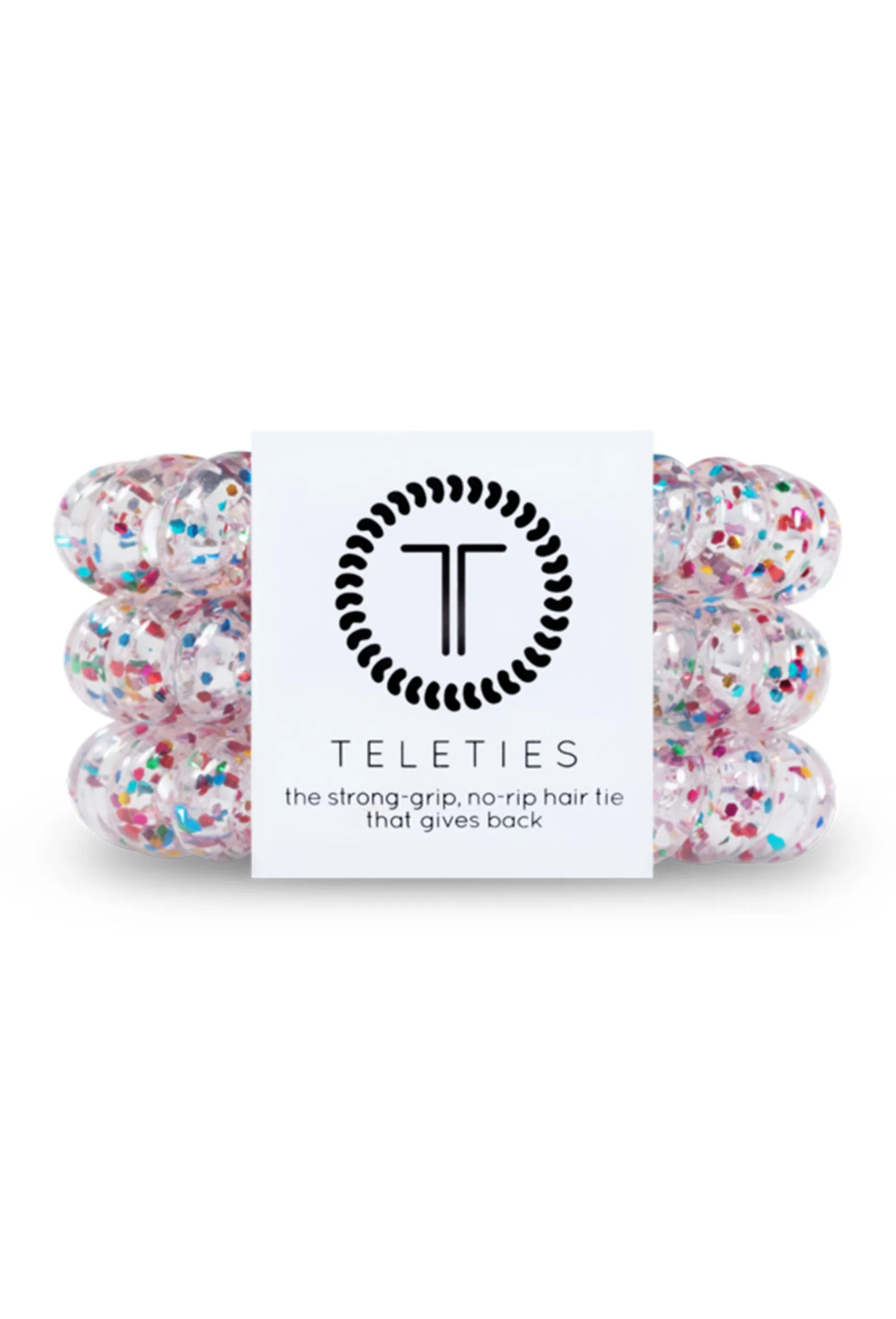 TELETIES Large Hair Ties - Party People