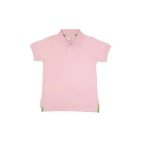 The Beaufort Bonnet Company - Palm Beach Pink Prim and Proper Polo SS-Pima