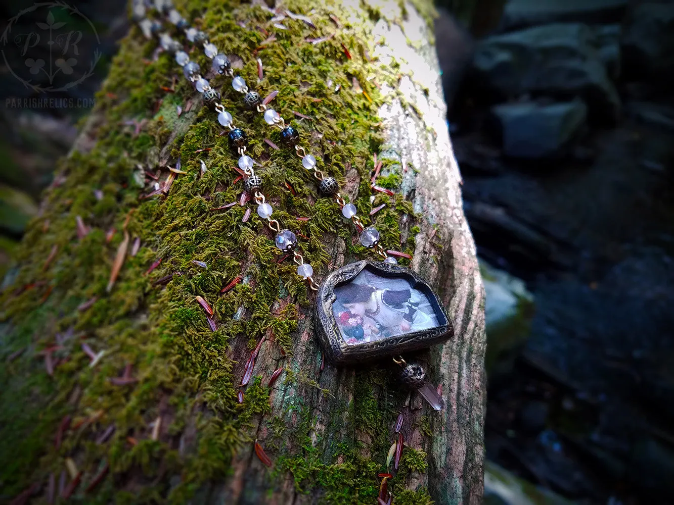 The Shrine ~ Waterhouse Quartz Crystal Amulet Necklace