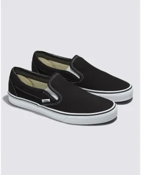 VANS UNISEX Classic Slip-On Shoe (Black)