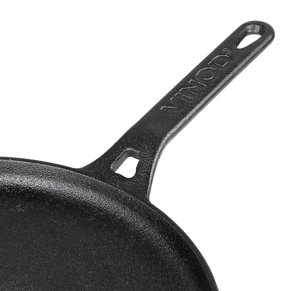 Vinod Legacy Pre - Seasoned Cast Iron Dosa Tawa - 28 Cm