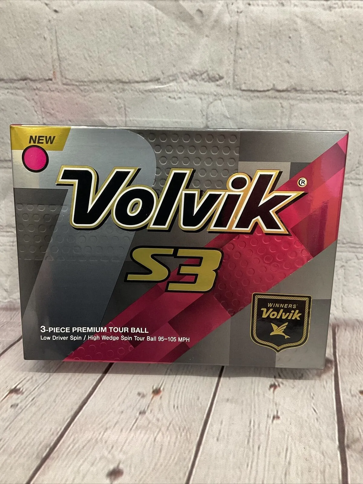 Volvik S3 Tour Performance Golf Balls