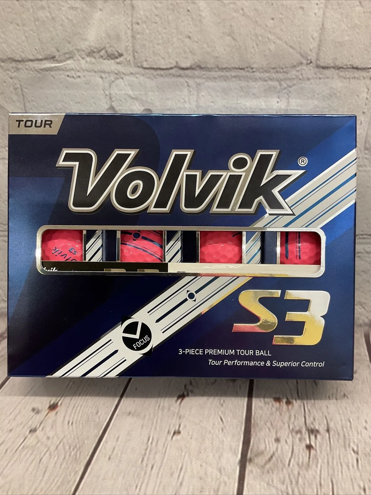 Volvik S3 Tour Performance Golf Balls