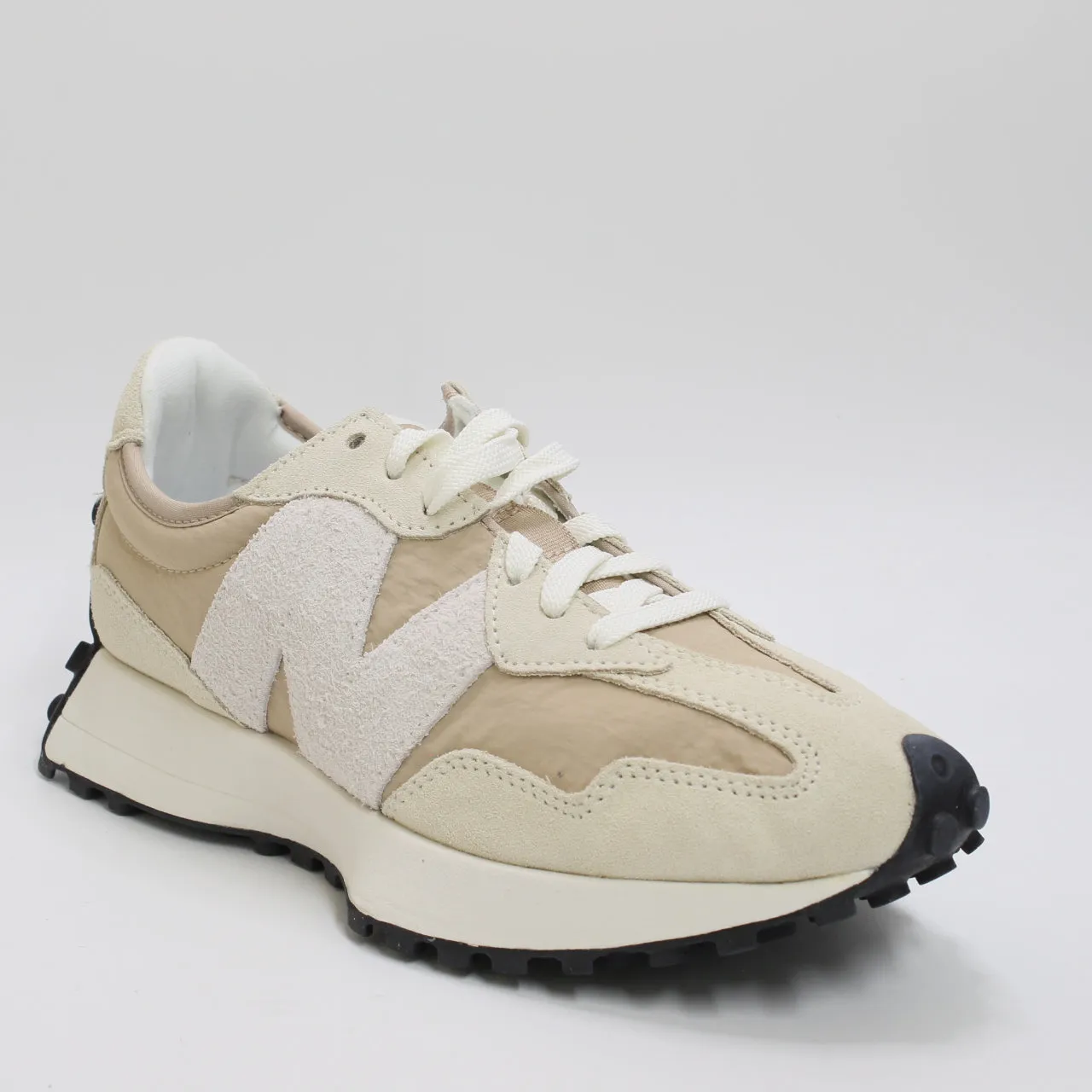 Womens New Balance 327 Angora Sand Offwhite Trainers