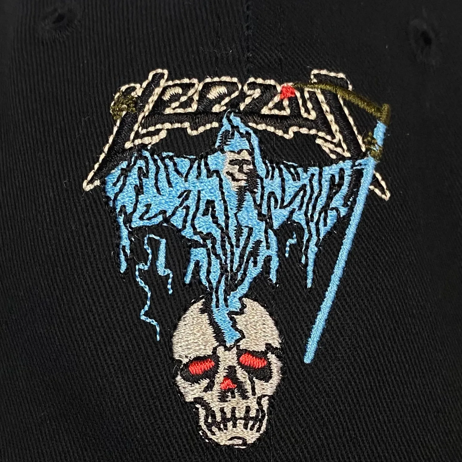 Yeezus 2015 Unreleased Flying Reaper Embroidered Hat